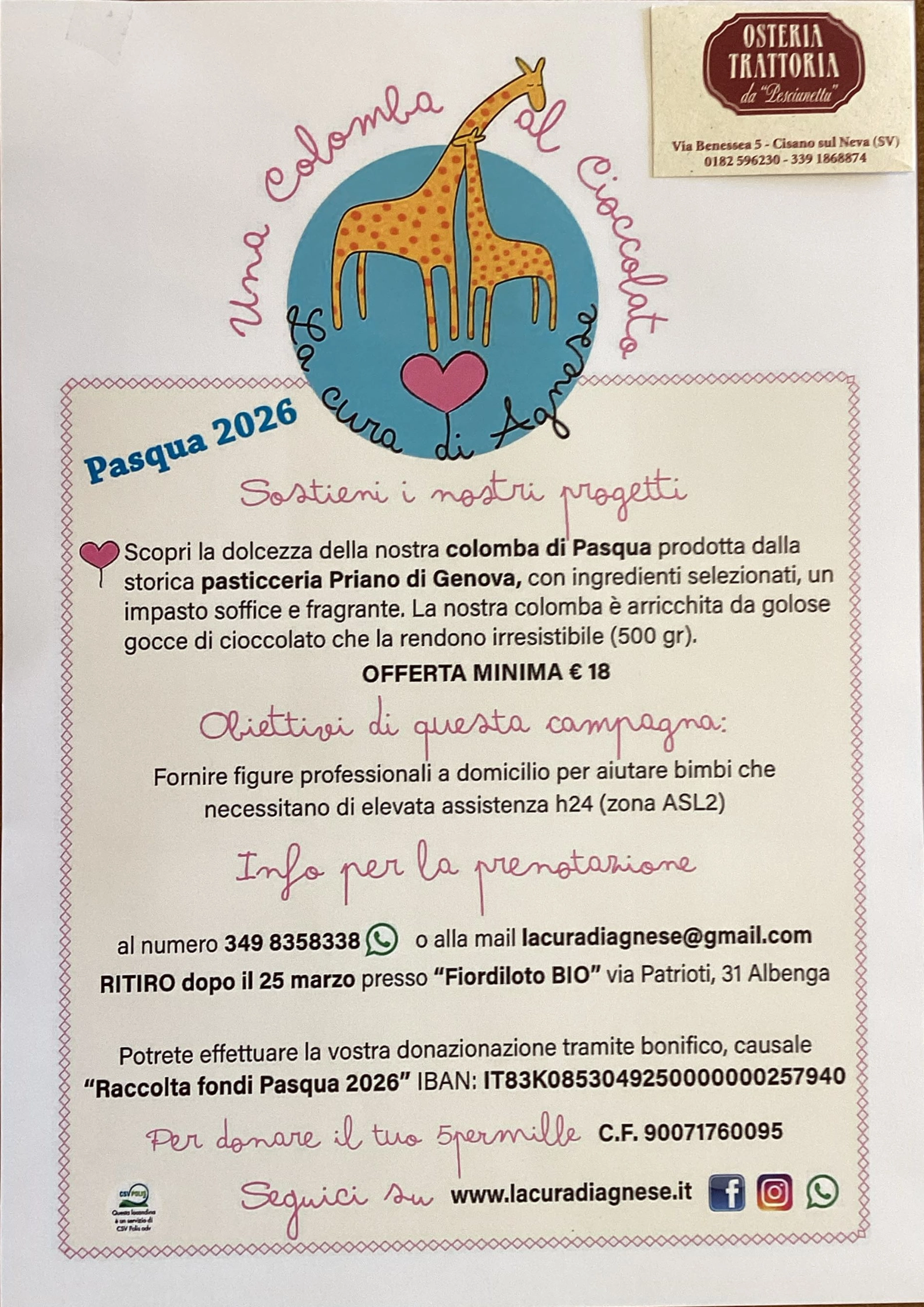 Pasqua - Pesciunettu